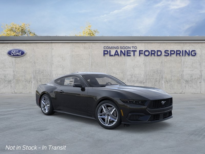 2026 Ford Mustang EcoBoost Shadow Black at Planet Ford