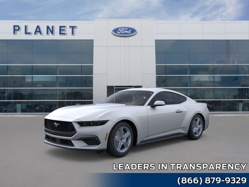 2026 Ford Mustang EcoBoost Iconic Silver Metallic at Planet Ford