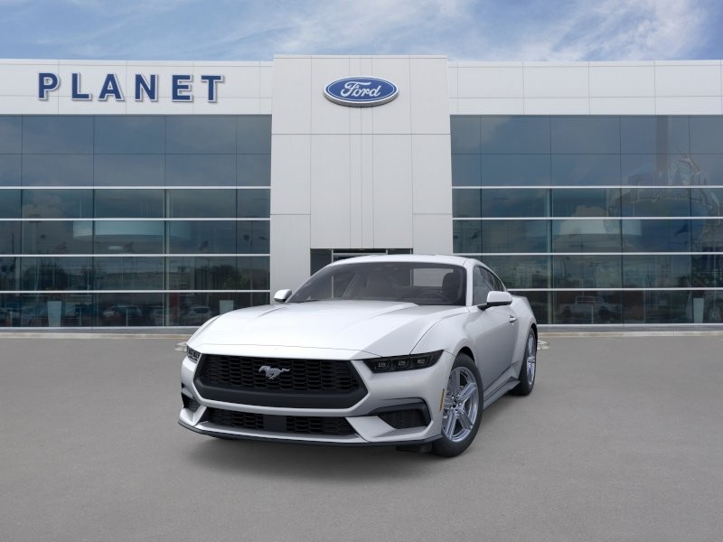 2026 Ford Mustang EcoBoost Iconic Silver Metallic at Planet Ford