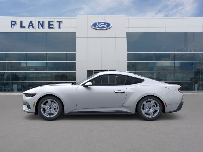 2026 Ford Mustang EcoBoost Iconic Silver Metallic at Planet Ford
