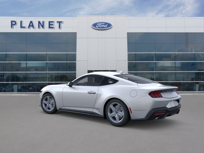 2026 Ford Mustang EcoBoost Iconic Silver Metallic at Planet Ford