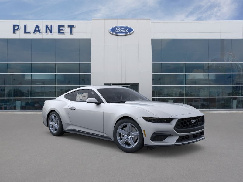 2026 Ford Mustang EcoBoost Iconic Silver Metallic at Planet Ford