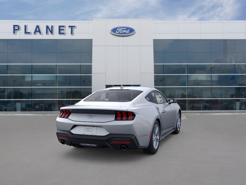 2026 Ford Mustang EcoBoost Iconic Silver Metallic at Planet Ford