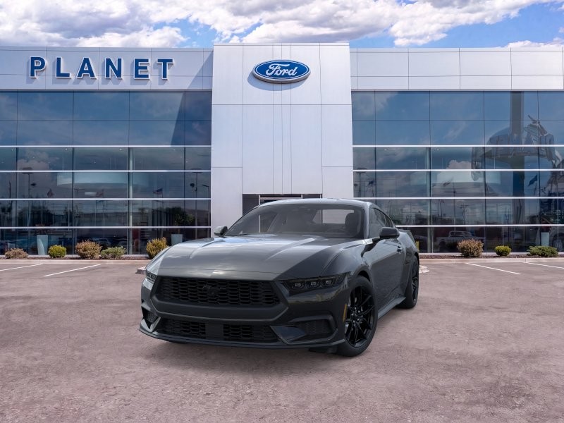 2026 Ford Mustang EcoBoost Premium Shadow Black at Planet Ford