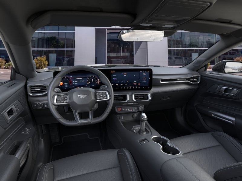 2026 Ford Mustang EcoBoost Premium Shadow Black at Planet Ford