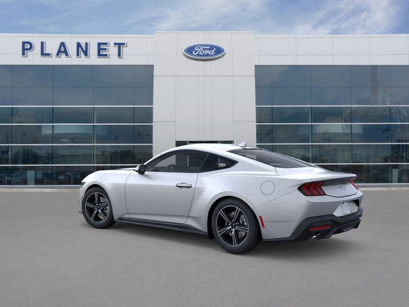 2025 Ford Mustang EcoBoost Iconic Silver Metallic at Planet Ford