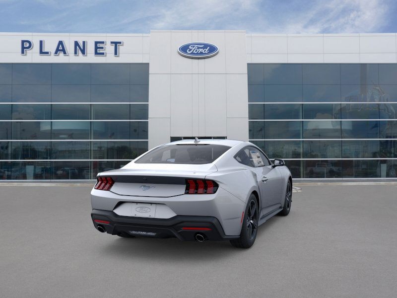 2025 Ford Mustang EcoBoost Iconic Silver Metallic at Planet Ford