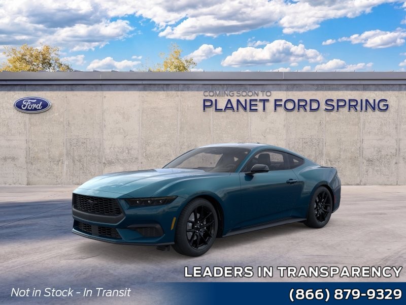 2026 Ford Mustang EcoBoost Adriatic Blue Metallic at Planet Ford