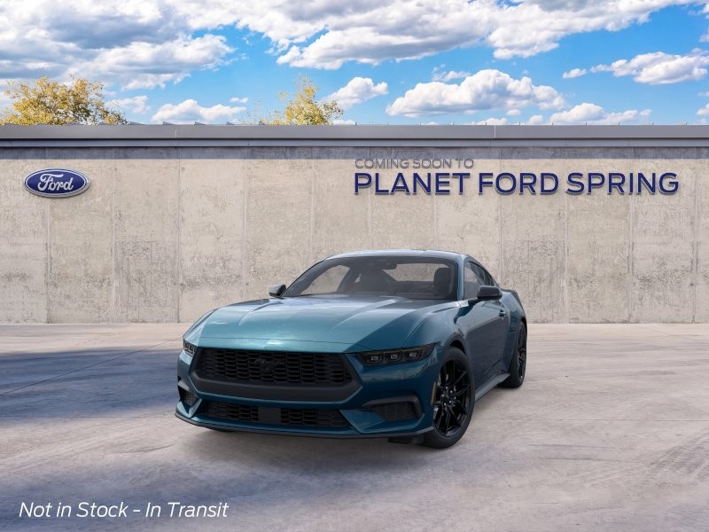 2026 Ford Mustang EcoBoost Adriatic Blue Metallic at Planet Ford