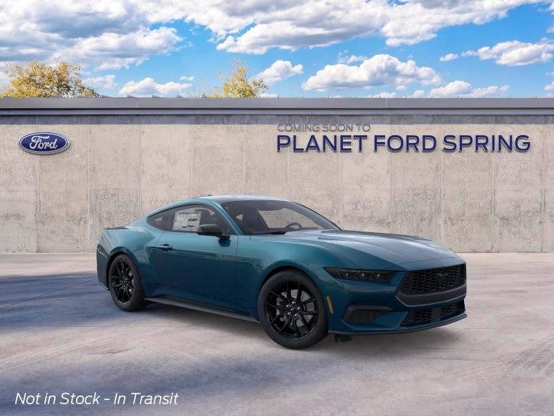 2026 Ford Mustang EcoBoost Adriatic Blue Metallic at Planet Ford