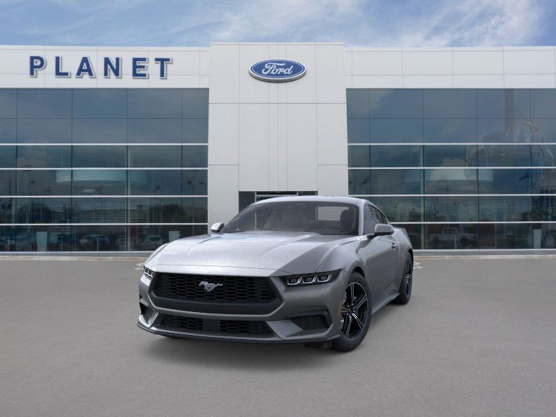 2025 Ford Mustang EcoBoost Carbonized Gray Metallic at Planet Ford