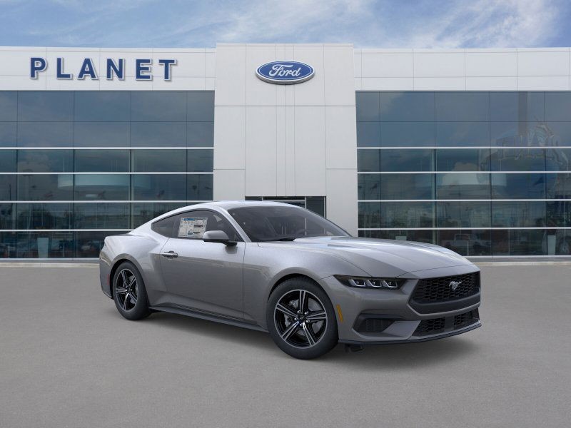 2025 Ford Mustang EcoBoost Carbonized Gray Metallic at Planet Ford