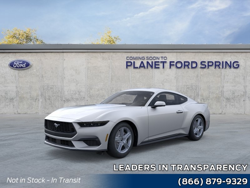 2026 Ford Mustang EcoBoost Iconic Silver Metallic at Planet Ford