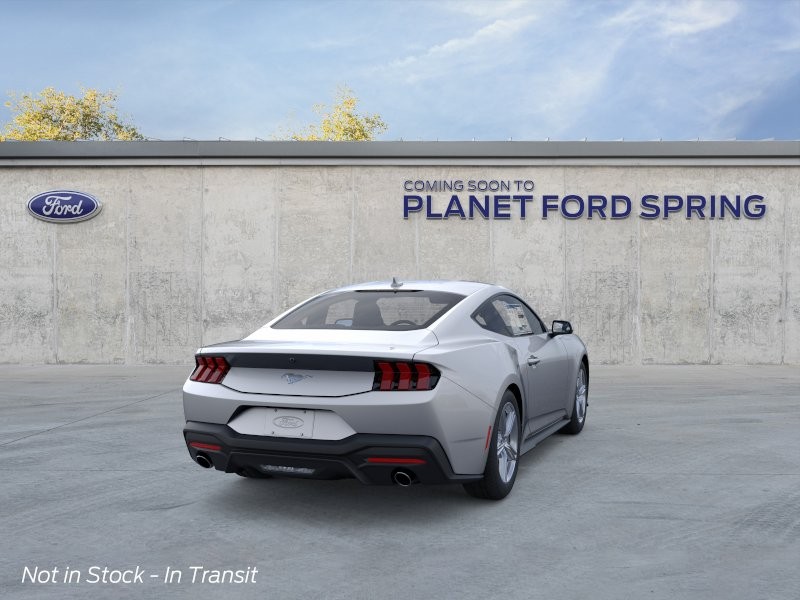 2026 Ford Mustang EcoBoost Iconic Silver Metallic at Planet Ford