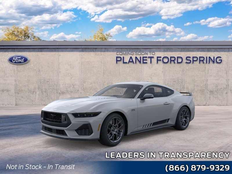 2026 Ford Mustang EcoBoost Premium Avalanche Gray at Planet Ford