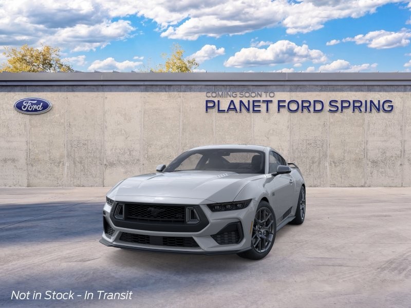 2026 Ford Mustang EcoBoost Premium Avalanche Gray at Planet Ford