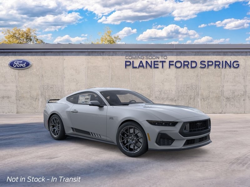 2026 Ford Mustang EcoBoost Premium Avalanche Gray at Planet Ford