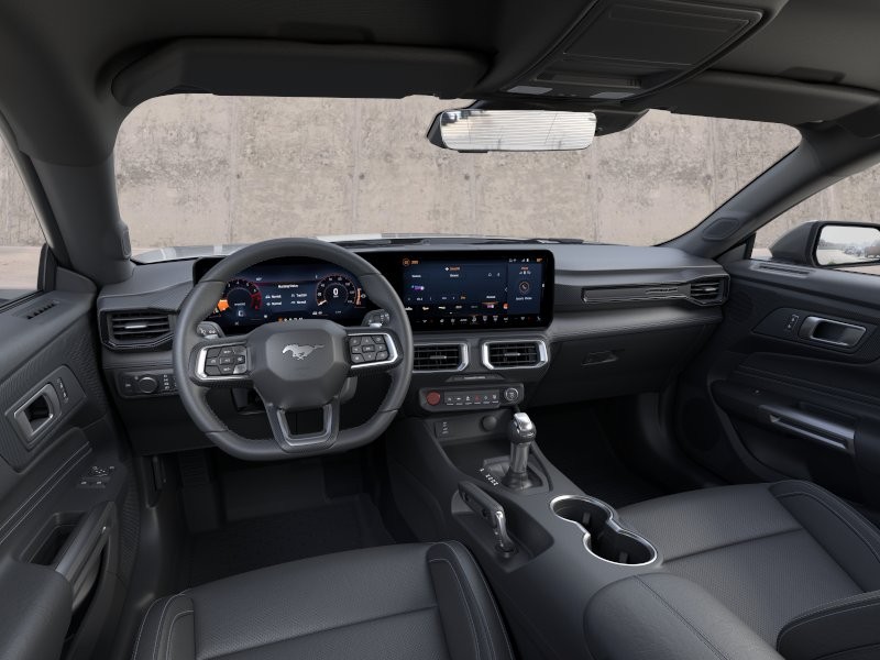 2026 Ford Mustang EcoBoost Premium Avalanche Gray at Planet Ford