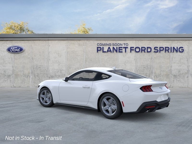 2026 Ford Mustang EcoBoost Premium Oxford White at Planet Ford