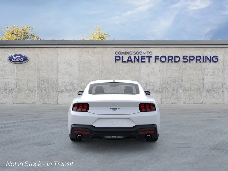 2026 Ford Mustang EcoBoost Premium Oxford White at Planet Ford