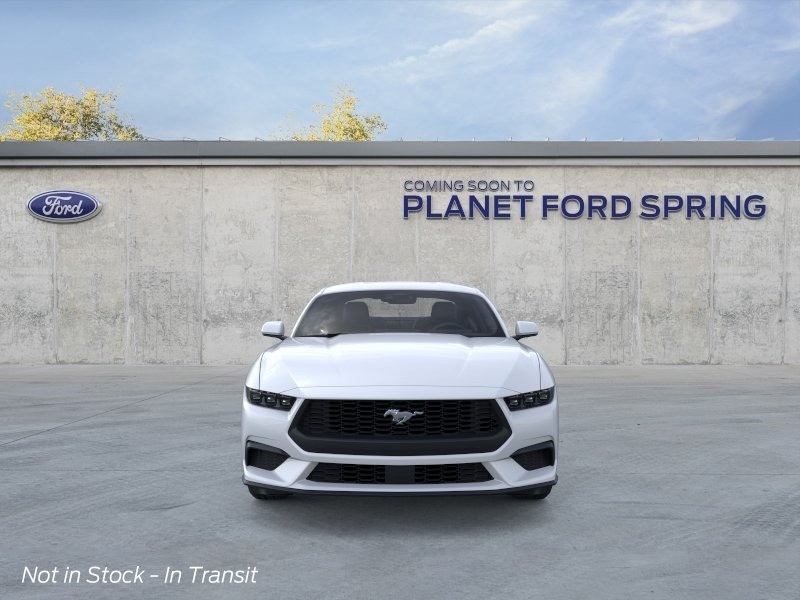 2026 Ford Mustang EcoBoost Premium Oxford White at Planet Ford