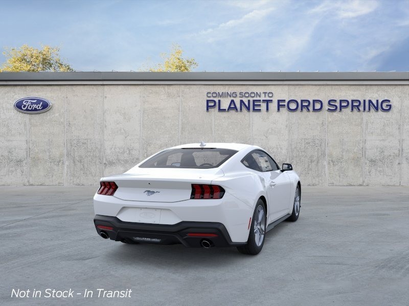 2026 Ford Mustang EcoBoost Premium Oxford White at Planet Ford