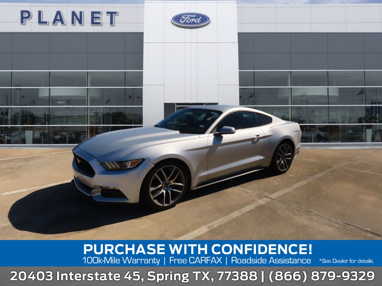 used 2016 Ford Mustang car, priced at $14,999