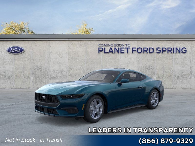 Adriatic Blue Metallic 2026 Ford Mustang EcoBoost Fastback RWD Coupe Rear-Wheel Drive Automatic