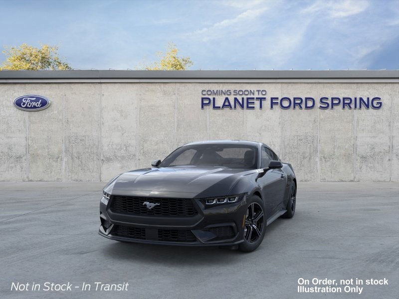 2026 Ford Mustang EcoBoost Shadow Black at Planet Ford