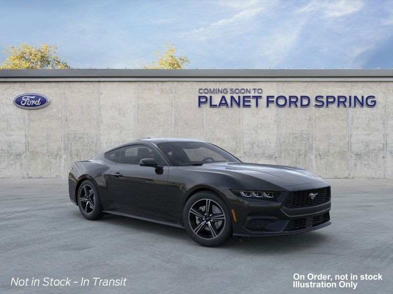 2026 Ford Mustang EcoBoost Shadow Black at Planet Ford