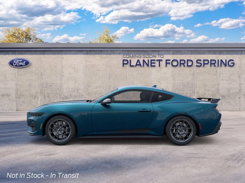 2026 Ford Mustang EcoBoost Premium Adriatic Blue Metallic at Planet Ford