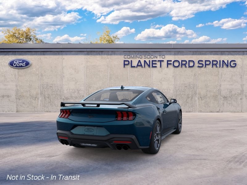 2026 Ford Mustang EcoBoost Premium Adriatic Blue Metallic at Planet Ford