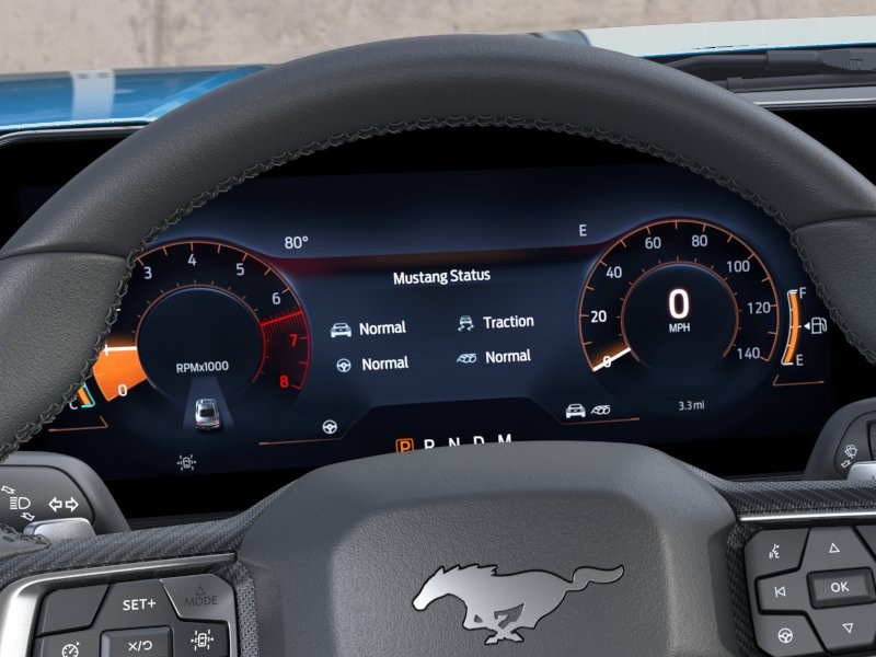 2026 Ford Mustang EcoBoost Premium Adriatic Blue Metallic at Planet Ford