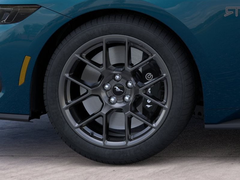 2026 Ford Mustang EcoBoost Premium Adriatic Blue Metallic at Planet Ford