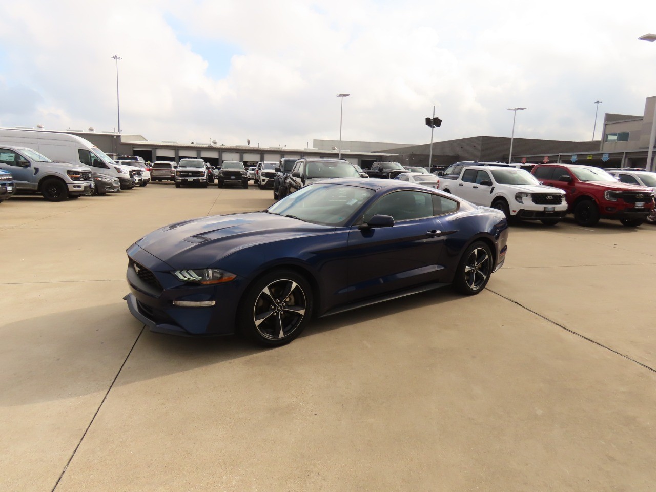 2020 Ford Mustang EcoBoost Kona Blue Metallic at Planet Ford