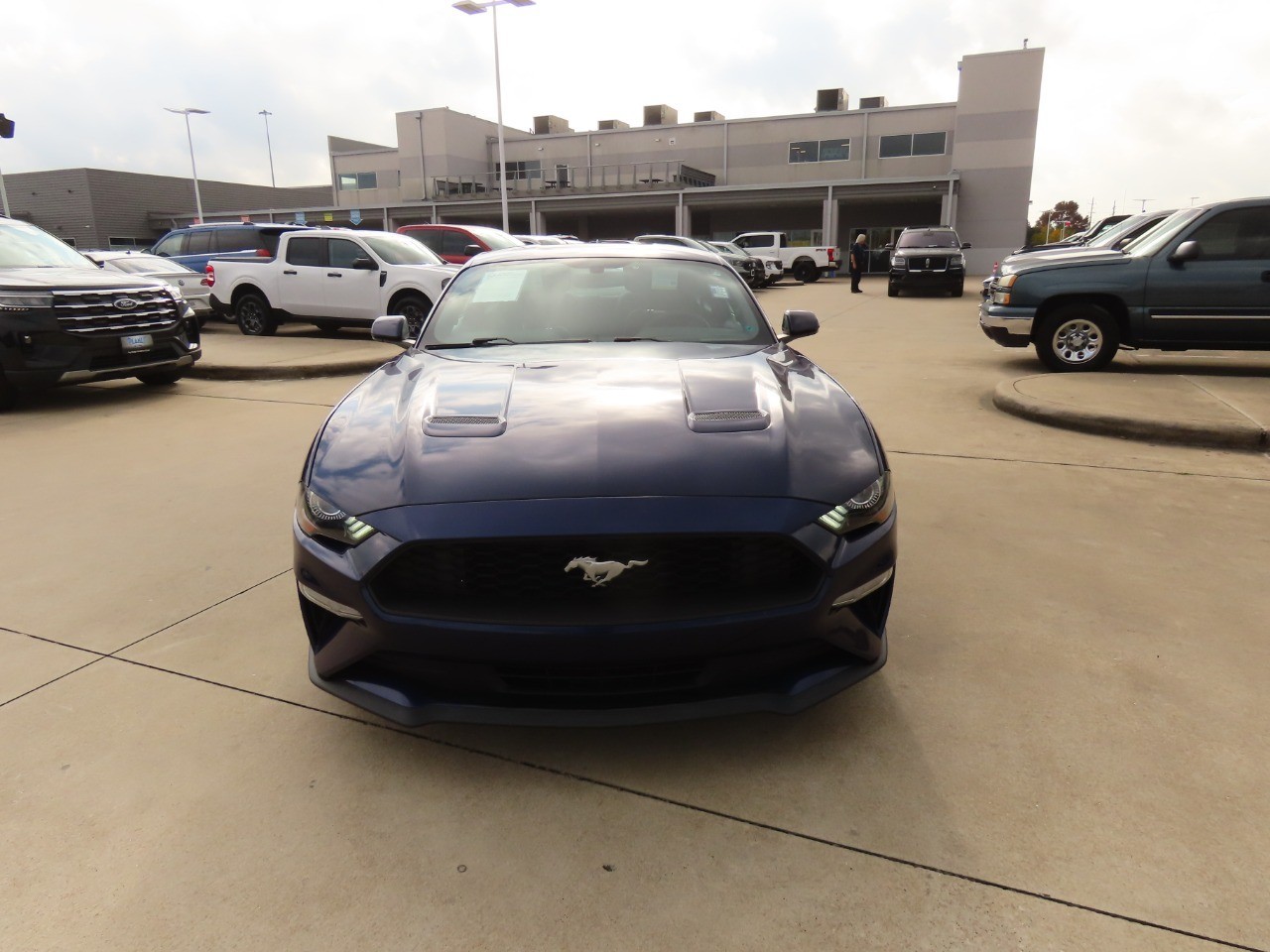 2020 Ford Mustang EcoBoost Kona Blue Metallic at Planet Ford