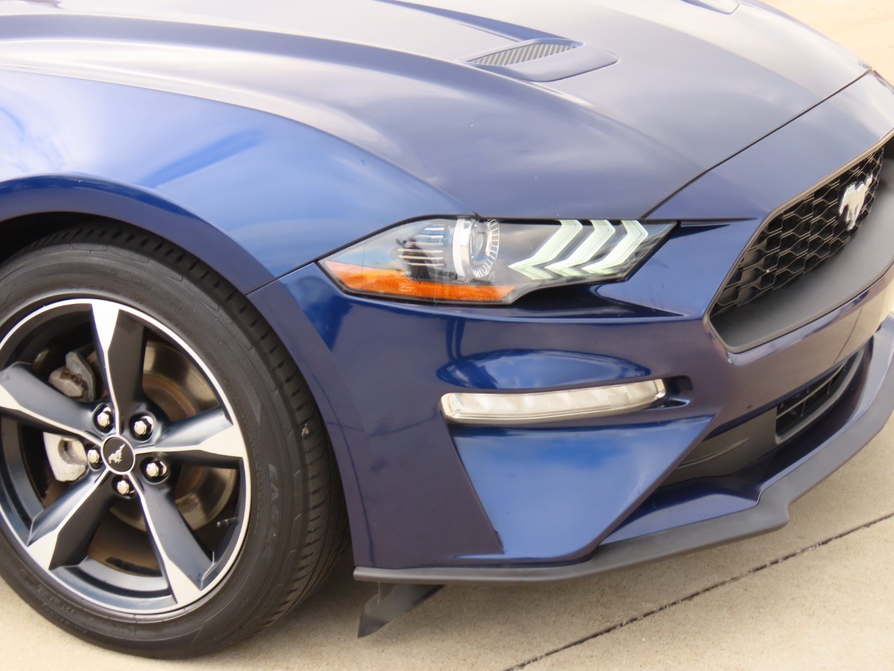2020 Ford Mustang EcoBoost Kona Blue Metallic at Planet Ford
