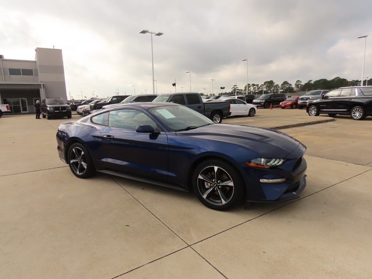 2020 Ford Mustang EcoBoost Kona Blue Metallic at Planet Ford