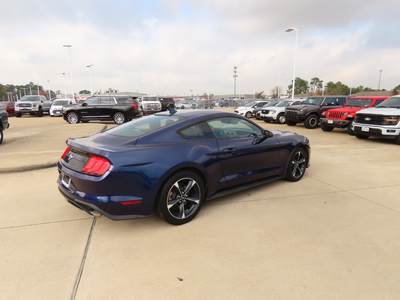 2020 Ford Mustang EcoBoost Kona Blue Metallic at Planet Ford