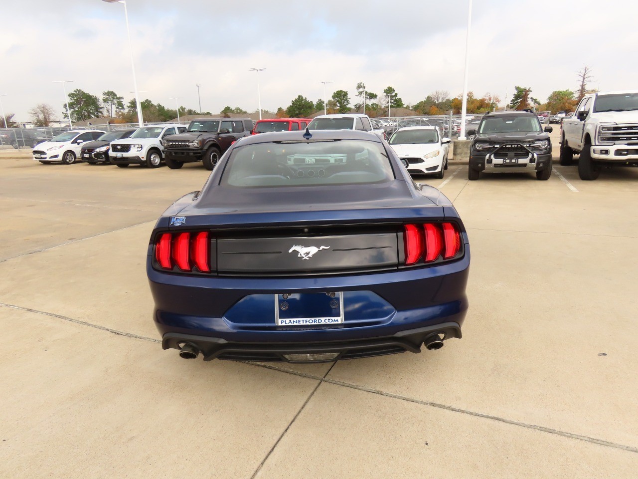 2020 Ford Mustang EcoBoost Kona Blue Metallic at Planet Ford