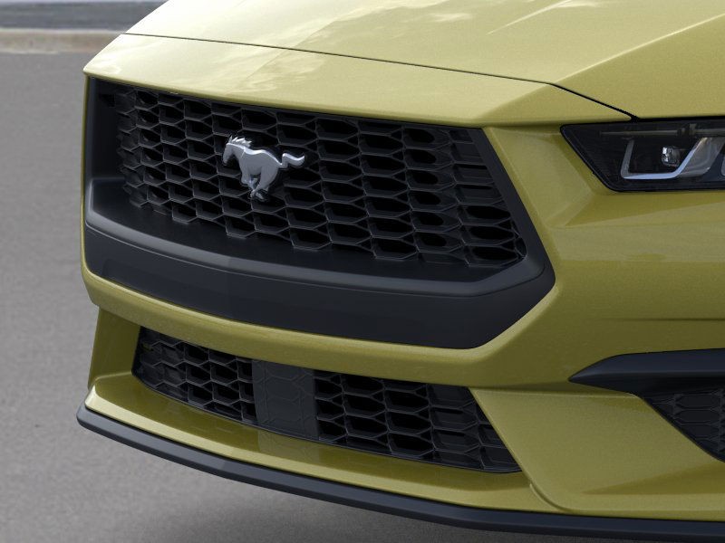2025 Ford Mustang EcoBoost Intense Lime Yellow Metallic at Planet Ford