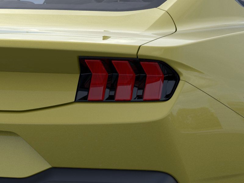 2025 Ford Mustang EcoBoost Intense Lime Yellow Metallic at Planet Ford