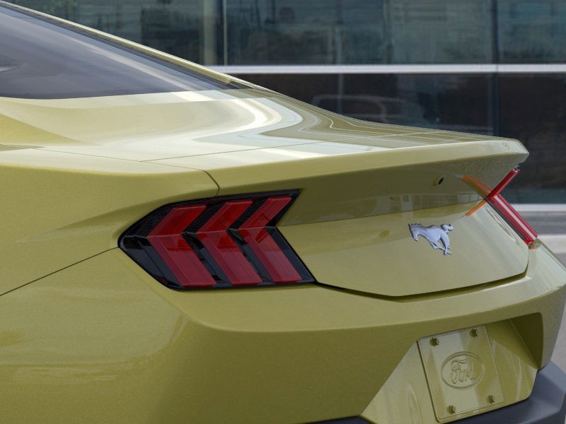 2025 Ford Mustang EcoBoost Intense Lime Yellow Metallic at Planet Ford