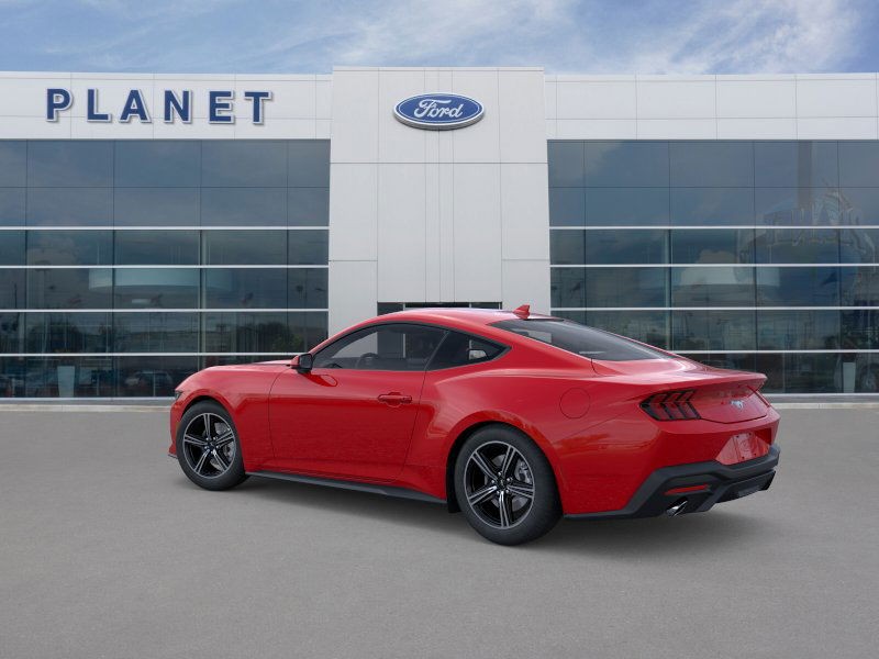 2025 Ford Mustang EcoBoost Race Red at Planet Ford