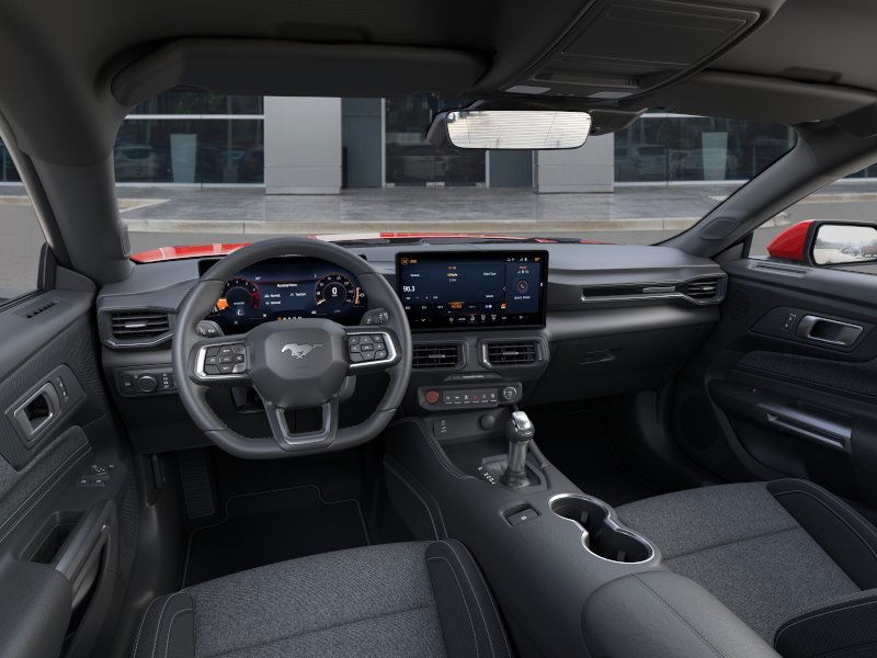 2025 Ford Mustang EcoBoost Race Red at Planet Ford