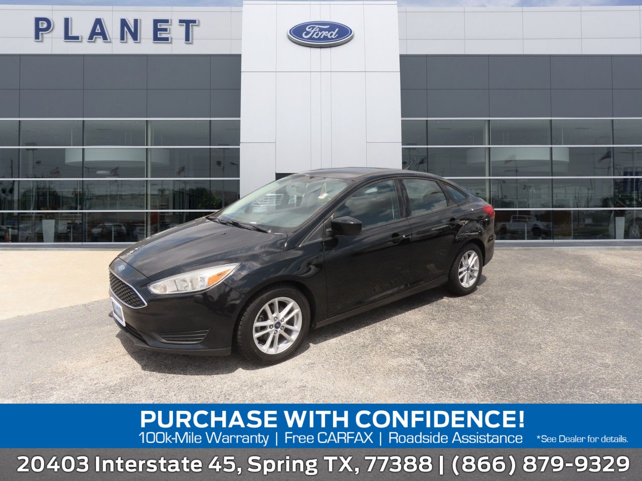 used 2018 Ford Focus car, priced at $8,999
