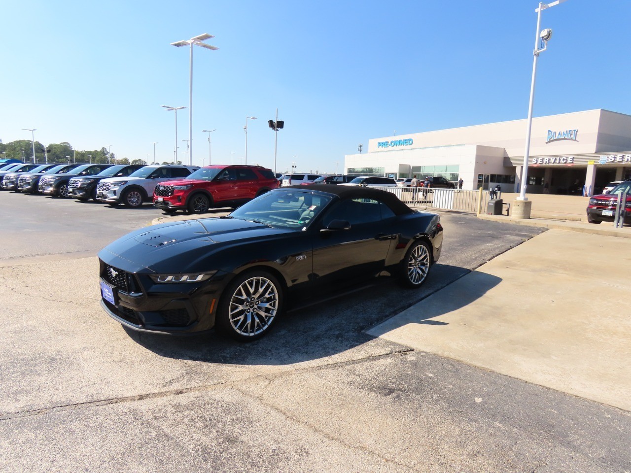 2025 Ford Mustang GT Premium Shadow Black at Planet Ford