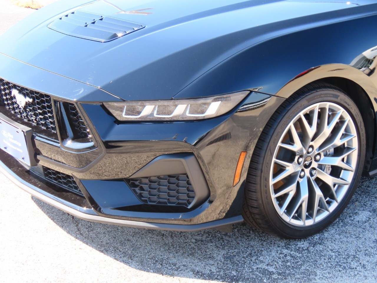 2025 Ford Mustang GT Premium Shadow Black at Planet Ford