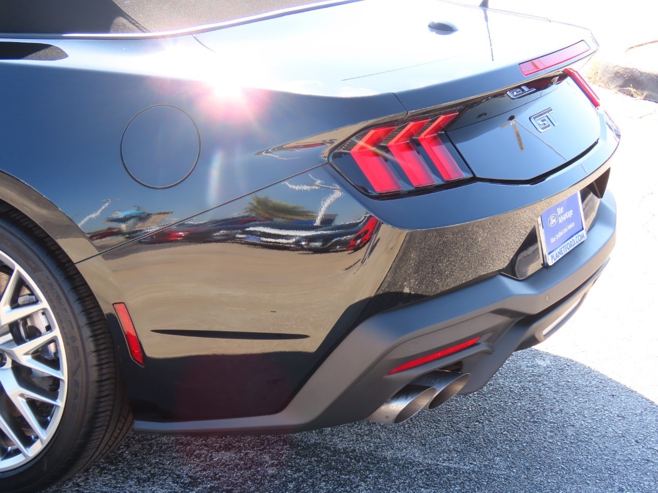 2025 Ford Mustang GT Premium Shadow Black at Planet Ford