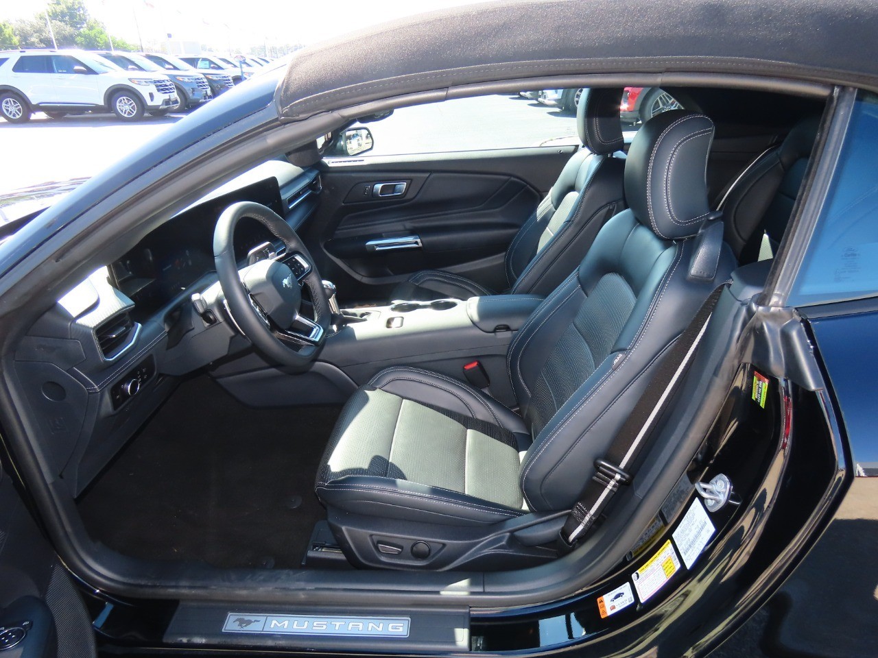 2025 Ford Mustang GT Premium Shadow Black at Planet Ford